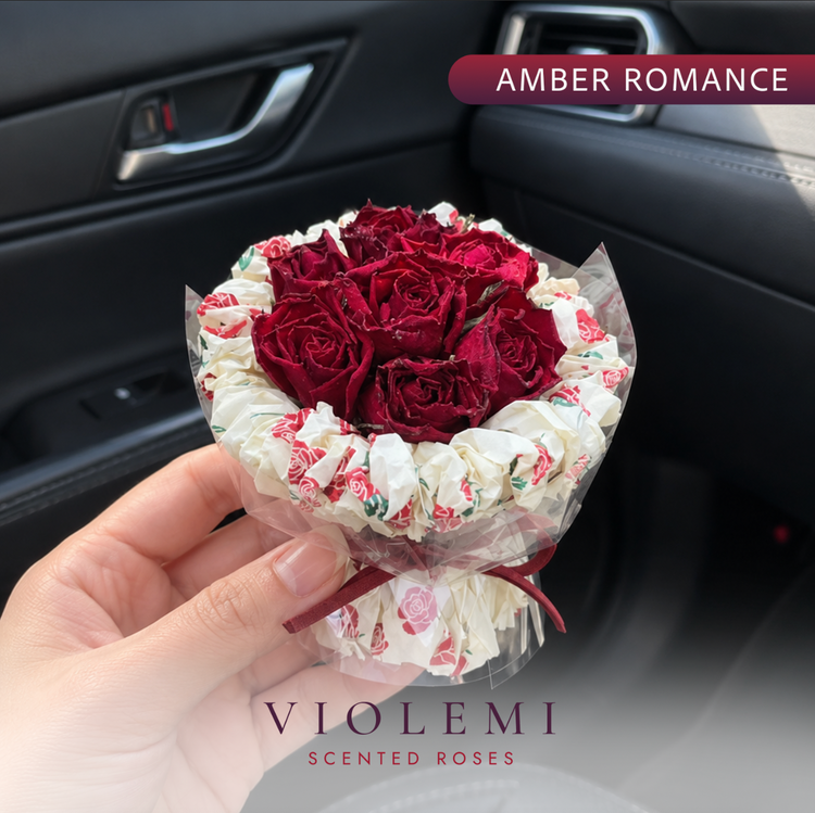 Mini Bouquet Car Freshener — For Her