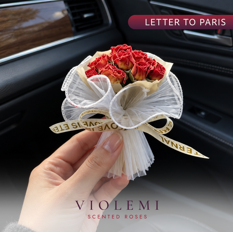 Mini Bouquet Car Freshener — For Her