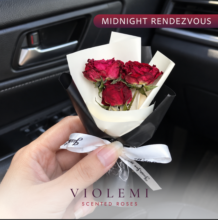 Mini Bouquet Car Freshener — For Her