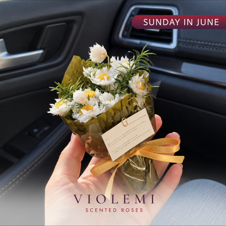 Mini Bouquet Car Freshener — For Her