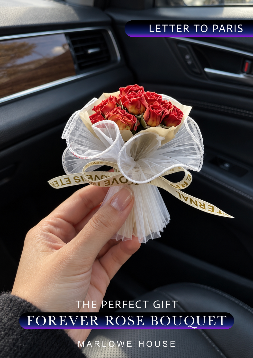 Mini Bouquet Car Freshener — For Her