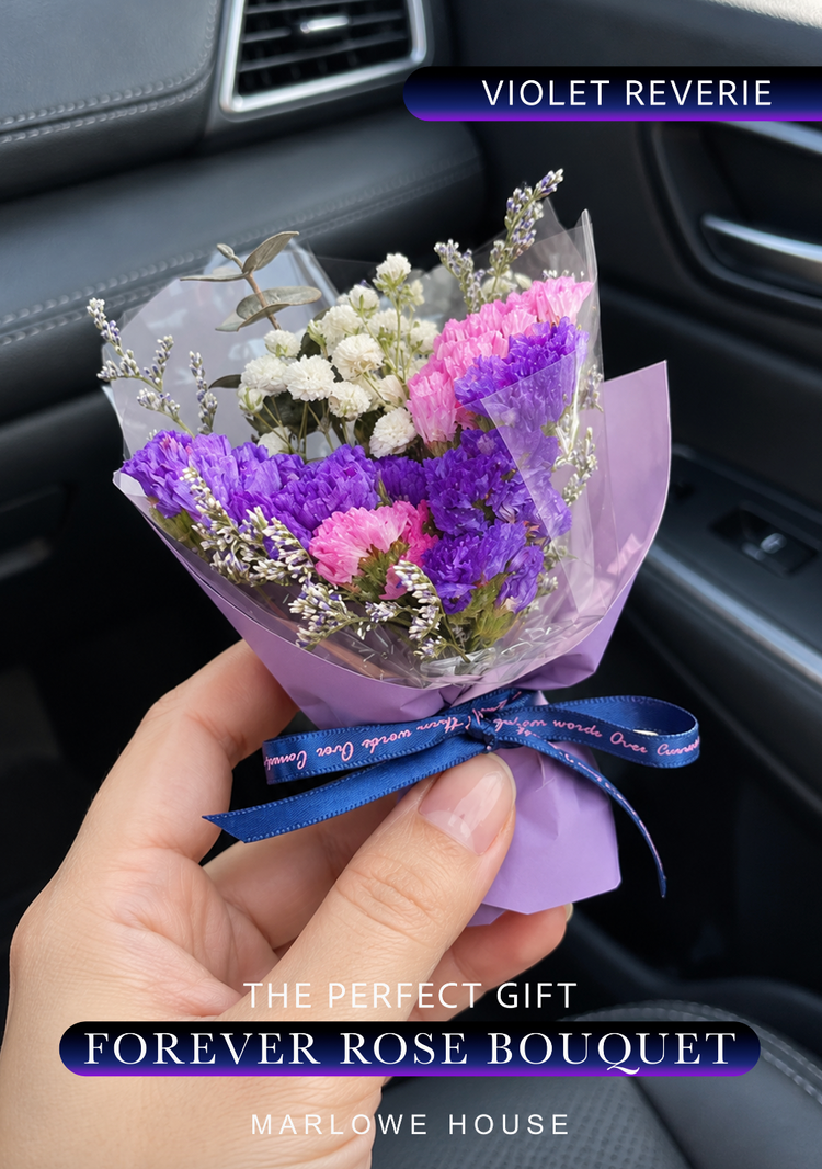 Mini Bouquet Car Freshener — For Her