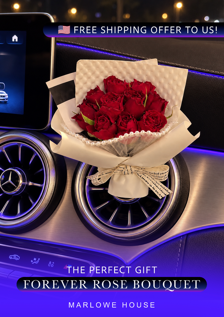 Mini Bouquet Car Freshener — For Her