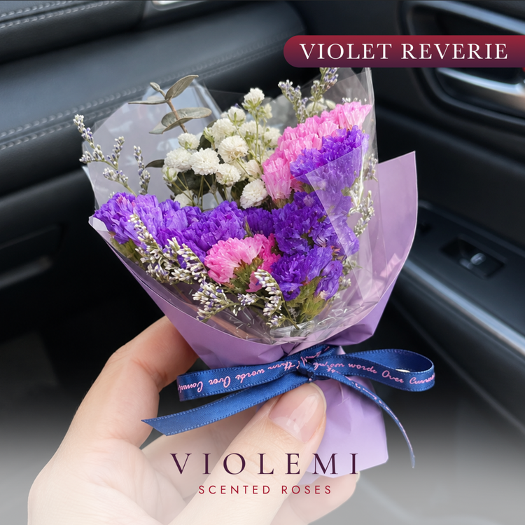 Mini Bouquet Car Freshener — For Her